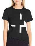 Abstract Geometric Tee - Modern Graphic Shirt