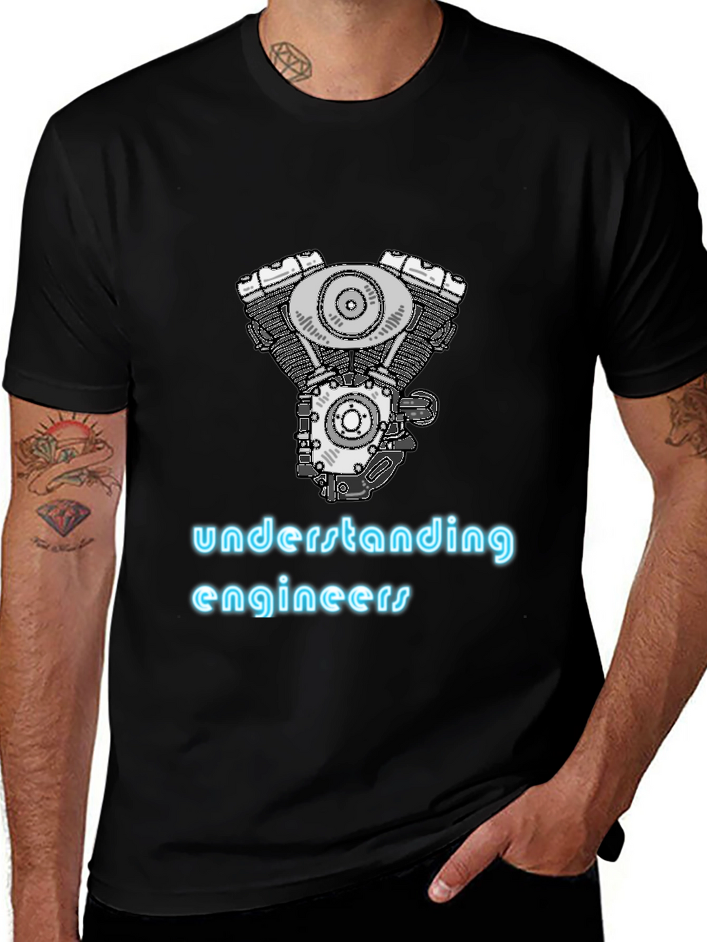 Understanding Engineers T-Shirt | Engine Design Tee