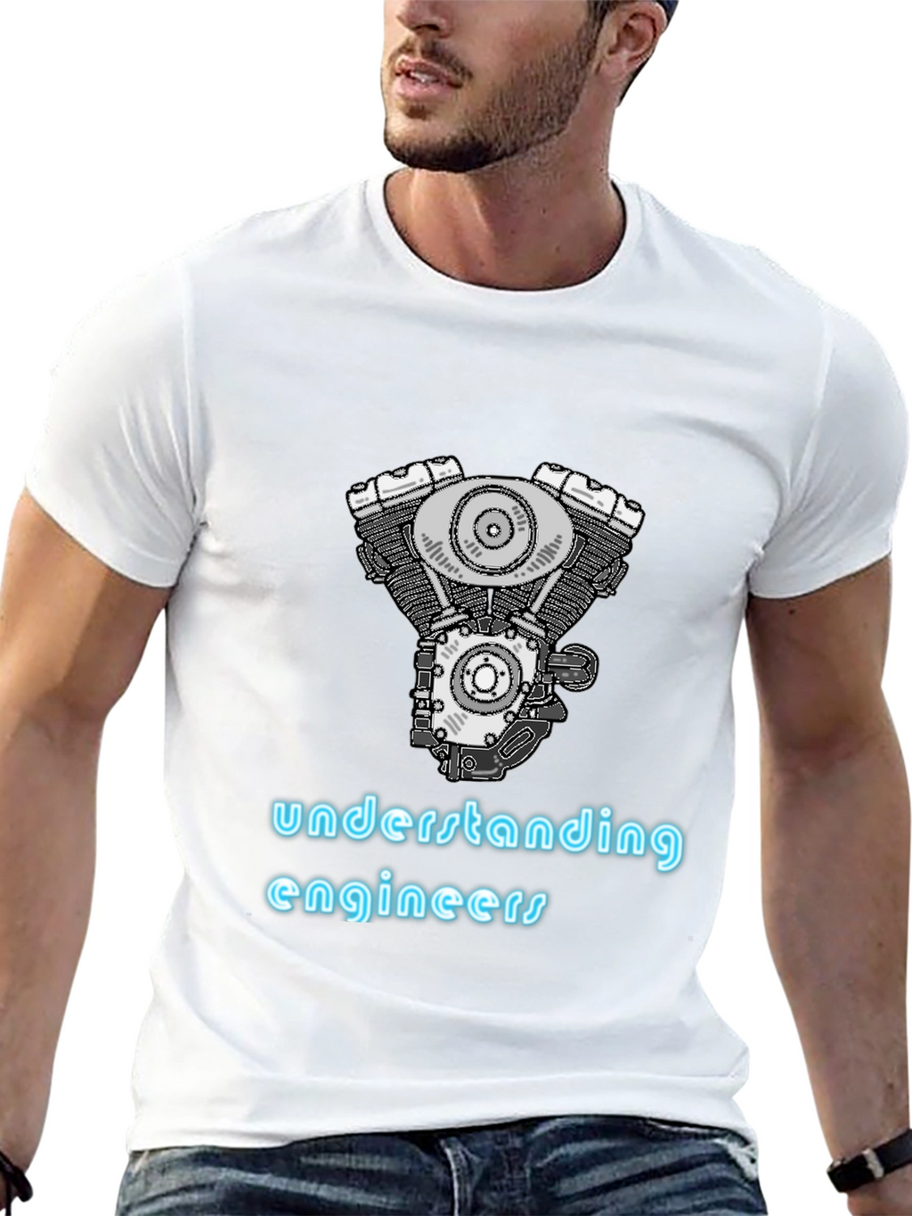 Understanding Engineers T-Shirt | Engine Design Tee