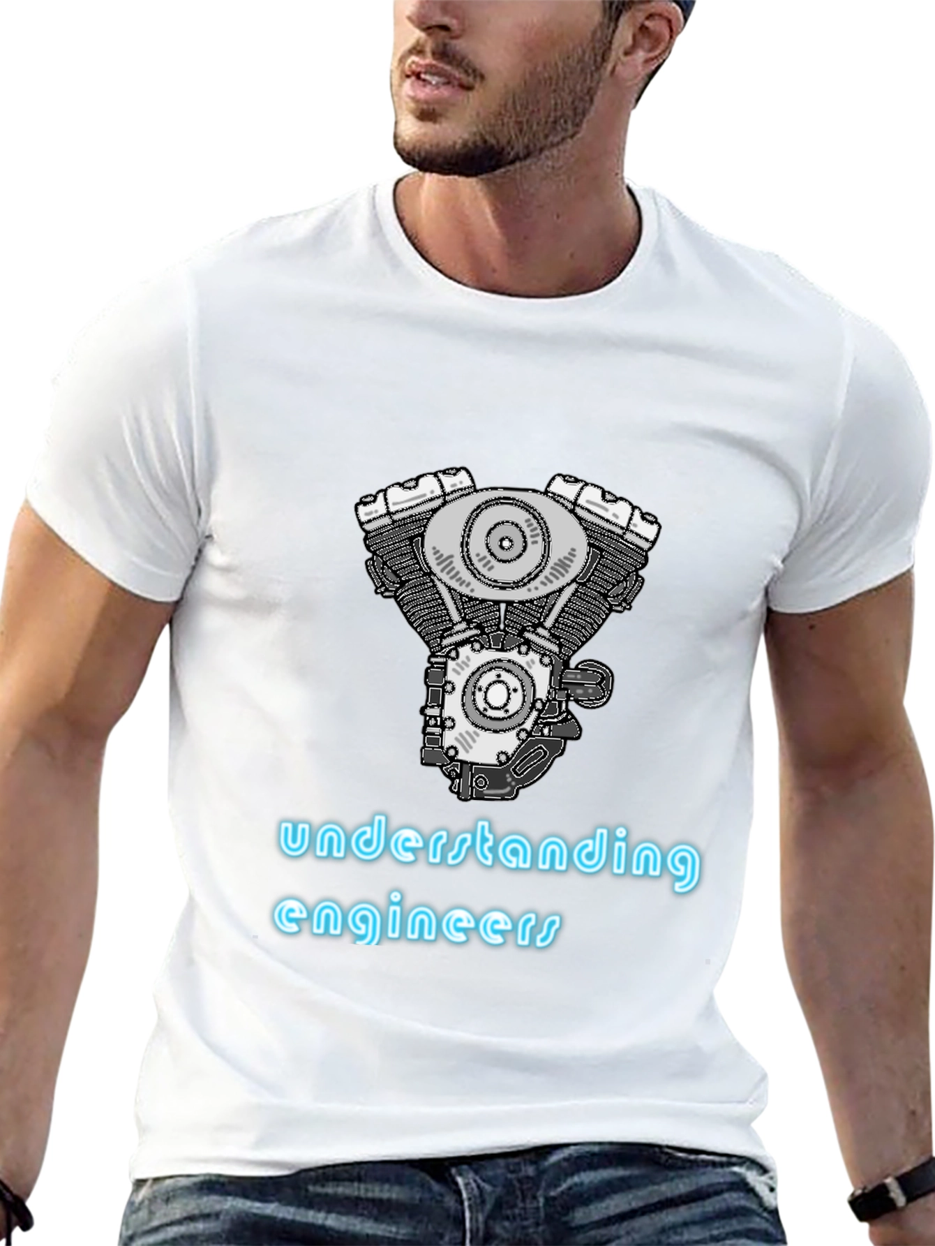 Understanding Engineers T-Shirt | Engine Design Tee