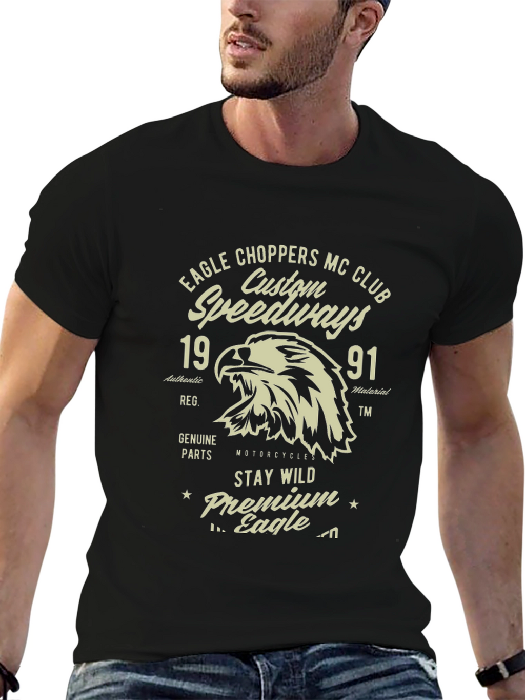 Eagle Choppers MC Club T-Shirt