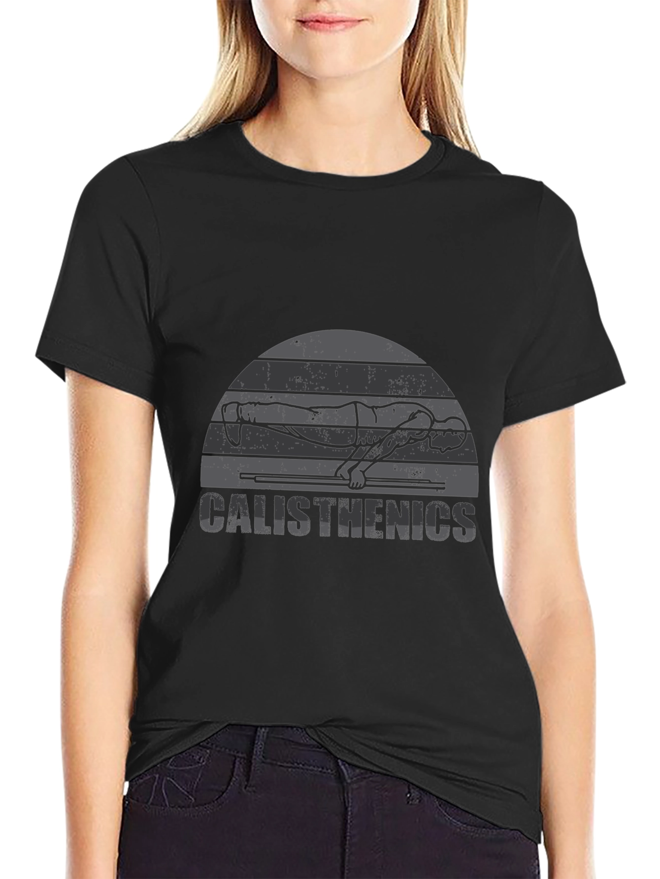 Calisthenics Graphic T-Shirt - Vintage Style Workout Tee