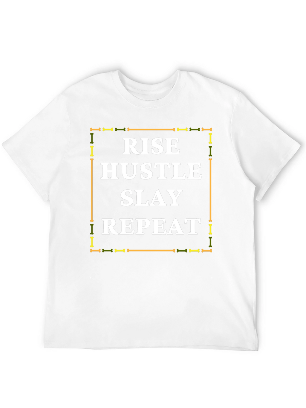 Rise Hustle Slay Repeat Graphic T-Shirt