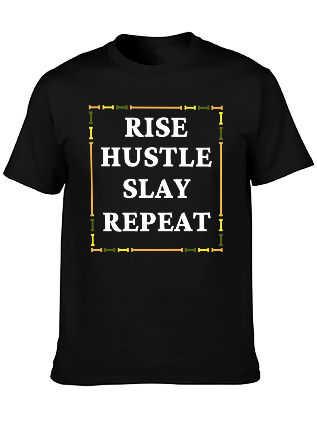 Rise Hustle Slay Repeat Graphic T-Shirt