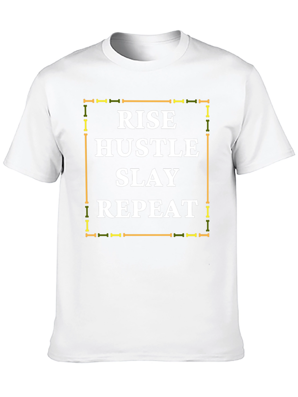 Rise Hustle Slay Repeat Graphic T-Shirt