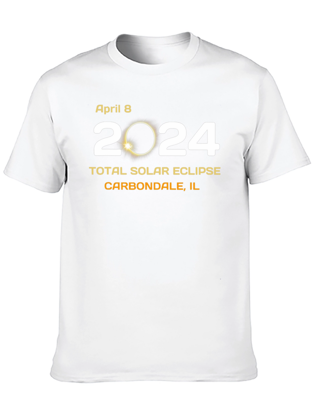 April 8 2024 Total Solar Eclipse T-Shirt