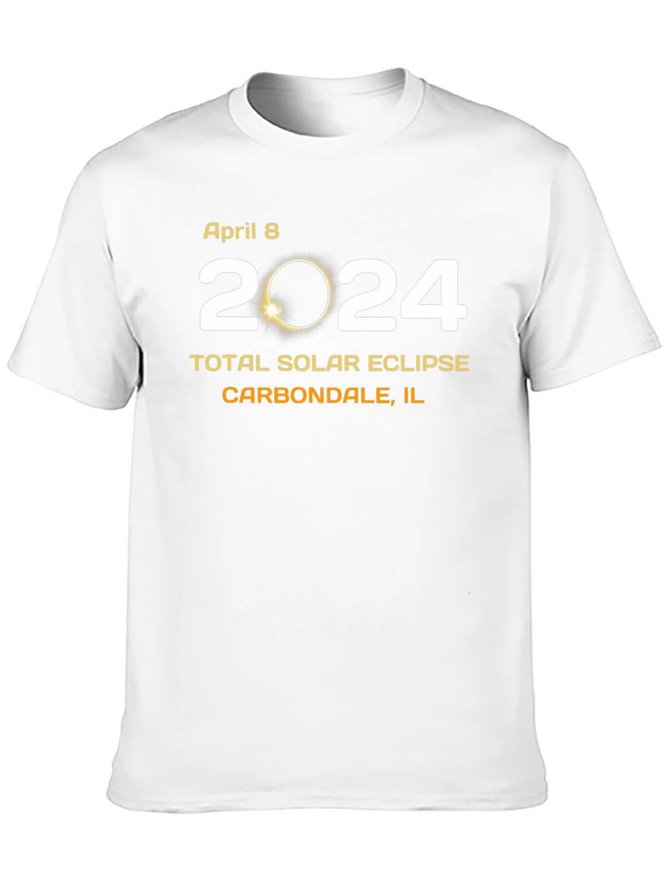 April 8 2024 Total Solar Eclipse T-Shirt