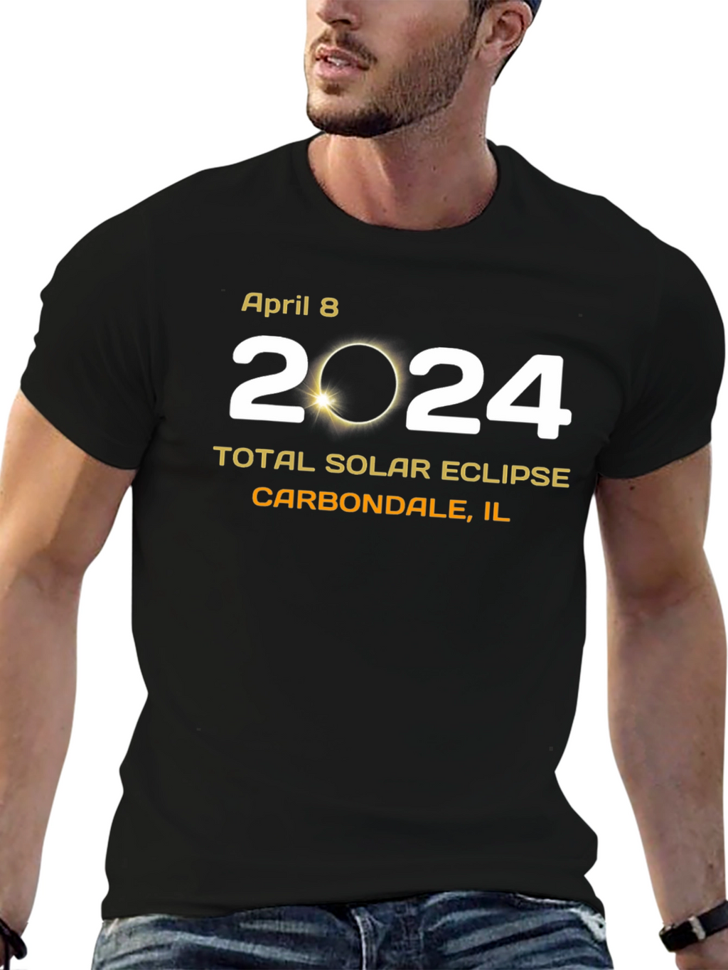 April 8 2024 Total Solar Eclipse T-Shirt