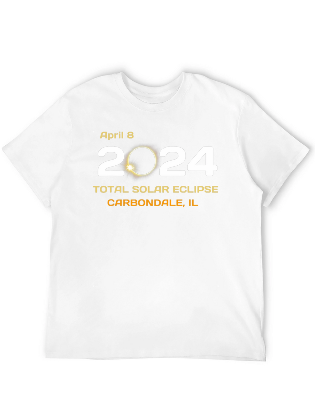 April 8 2024 Total Solar Eclipse T-Shirt
