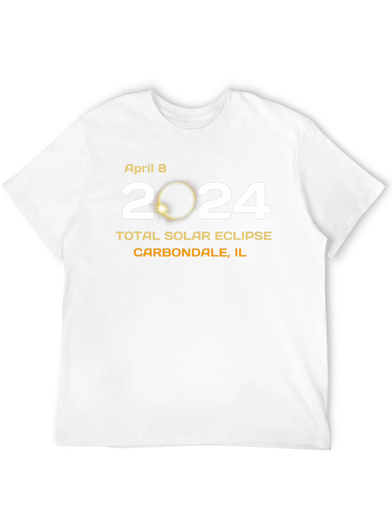 April 8 2024 Total Solar Eclipse T-Shirt