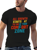 Growth Comfort Zone Graphic T-Shirt