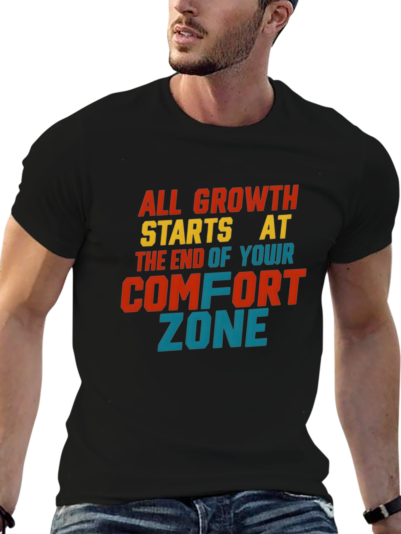 Growth Comfort Zone Graphic T-Shirt