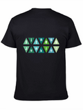 Fitness Junkie Black Graphic Tee