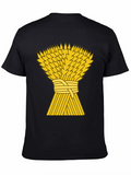 Wheat Stalk Graphic Tee - Farm Fresh Style