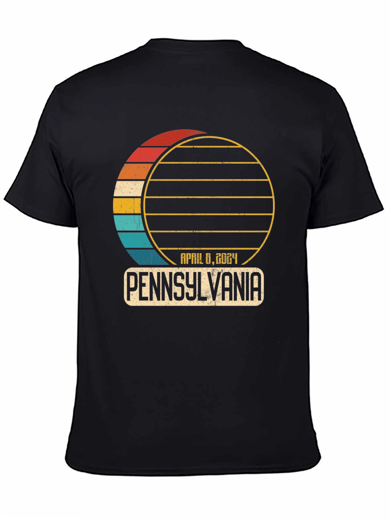 Pennsylvania Eclipse April 8 2024 T-Shirt