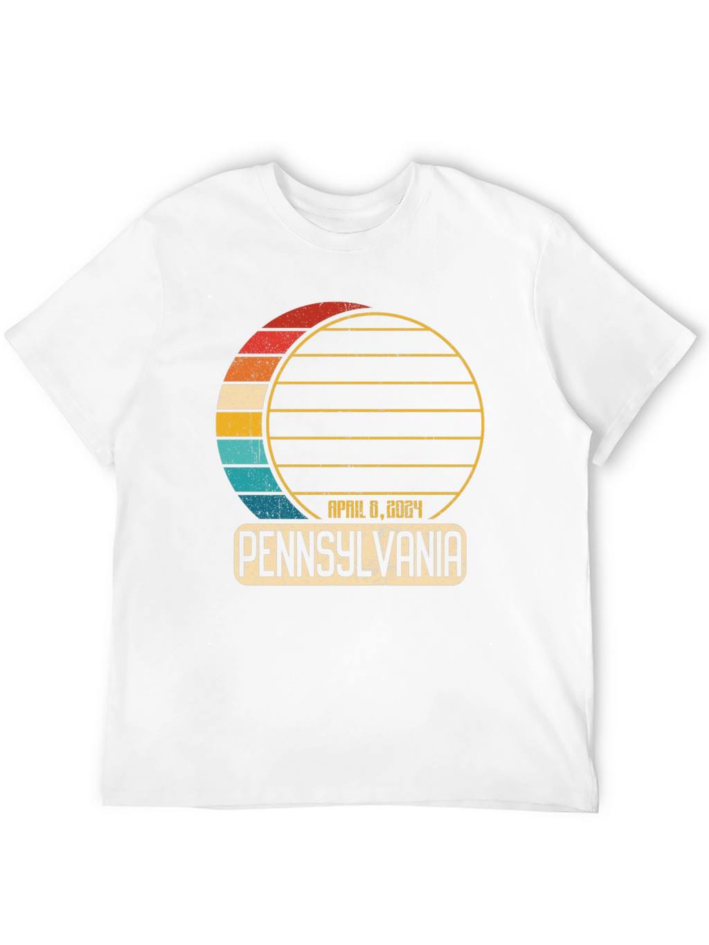 Pennsylvania Eclipse April 8 2024 T-Shirt