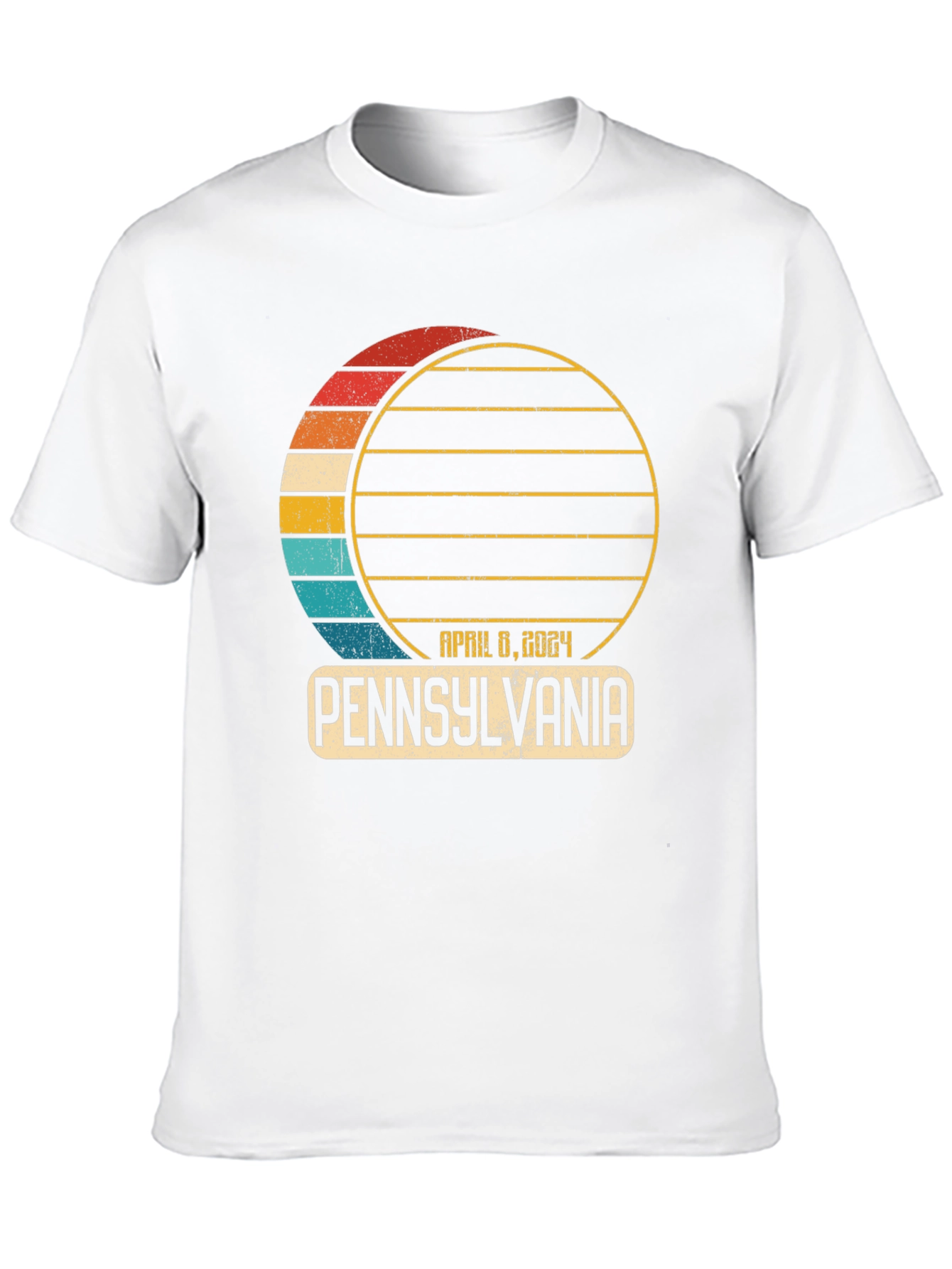 Pennsylvania Eclipse April 8 2024 T-Shirt