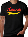 Saved Graphic Tee - Trendy Faith-Based Apparel