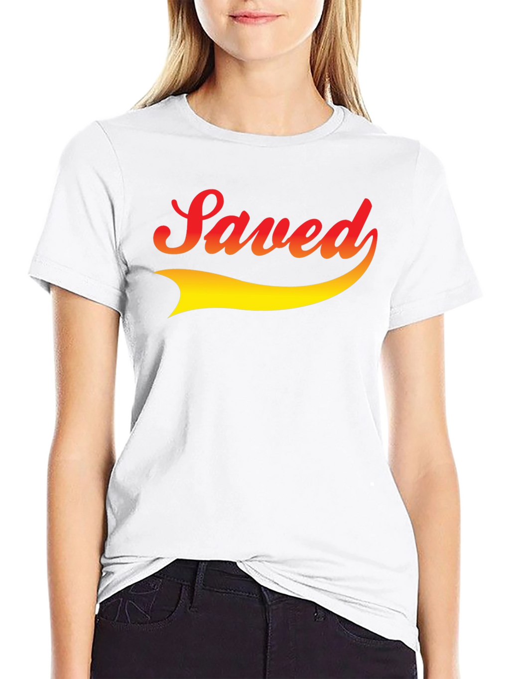 Saved Graphic Tee - Trendy Faith-Based Apparel