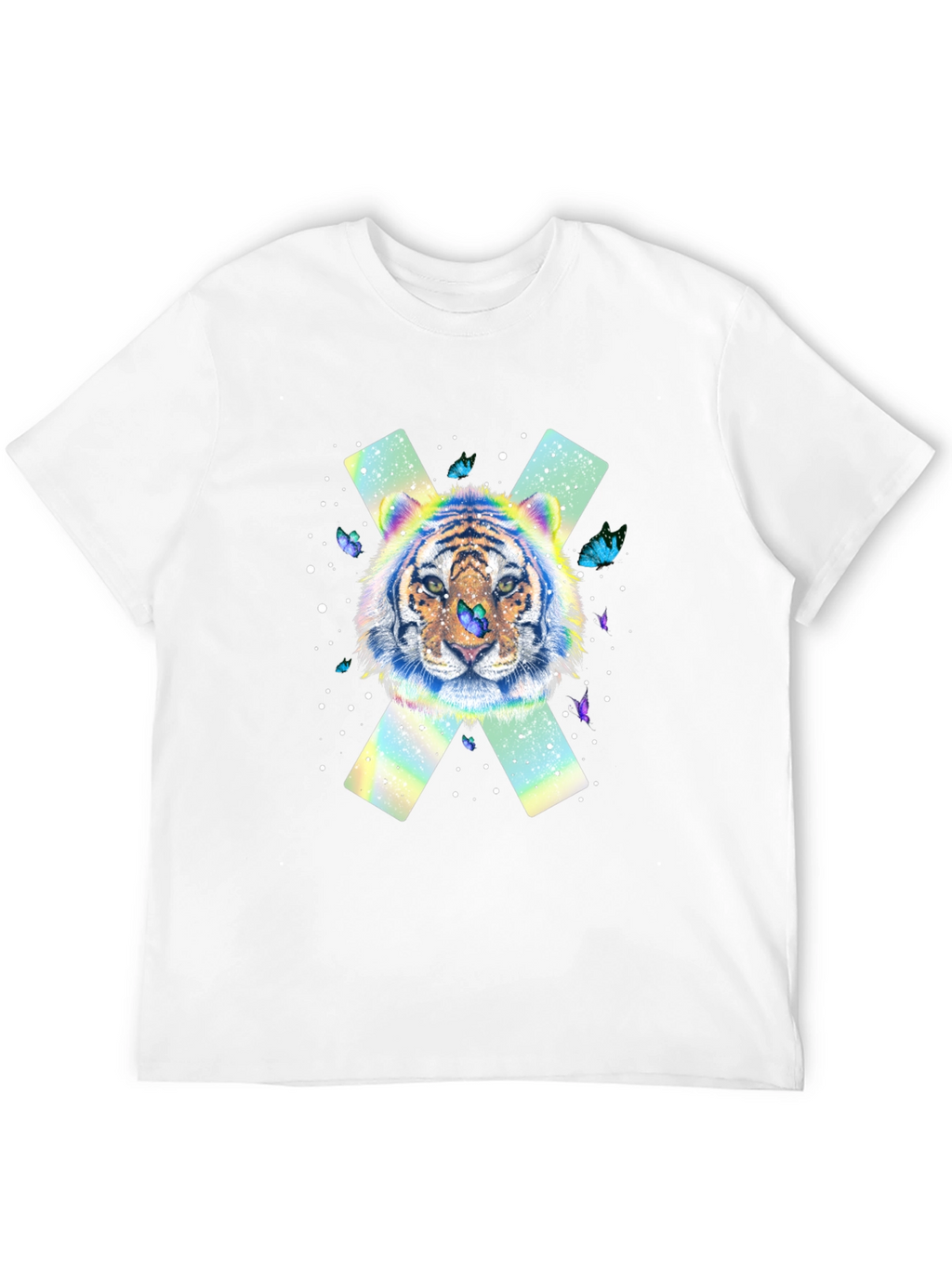 Tiger Butterfly X Graphic T-Shirt