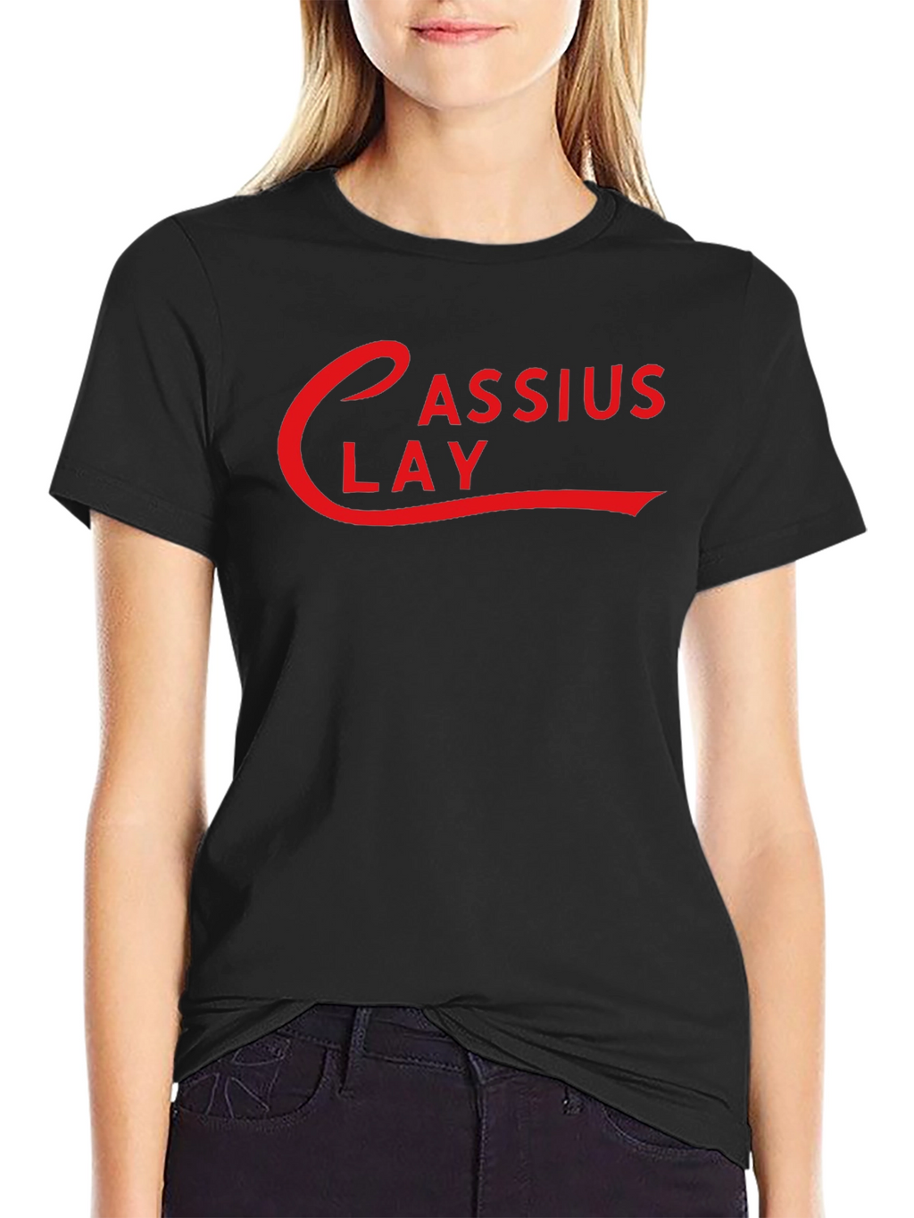 Cassius Clay Black T-Shirt | Retro Style