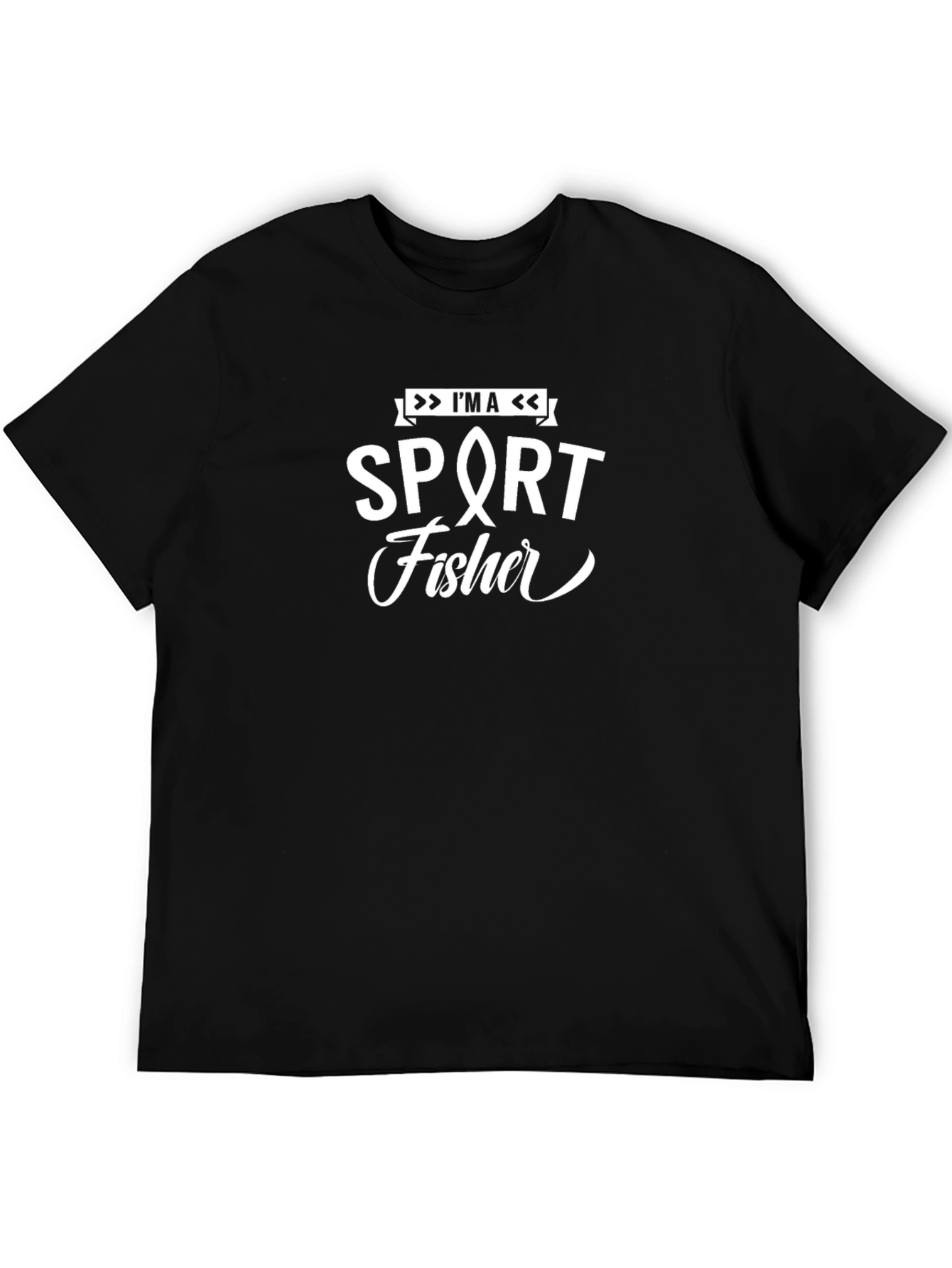 Im A Sport Fisher T-Shirt - Stylish Fishing Apparel