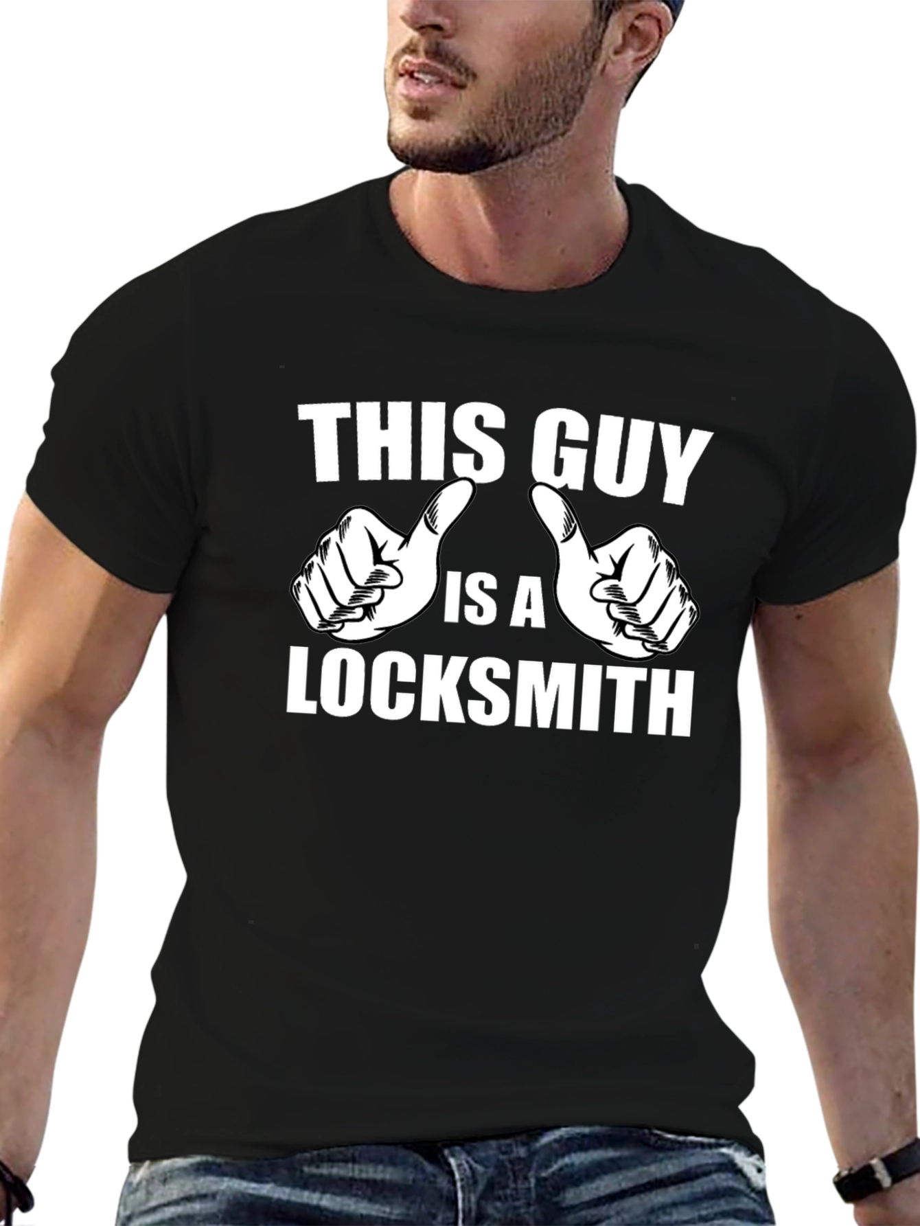 This Guy is a Locksmith T-Shirt - Novelty Gift