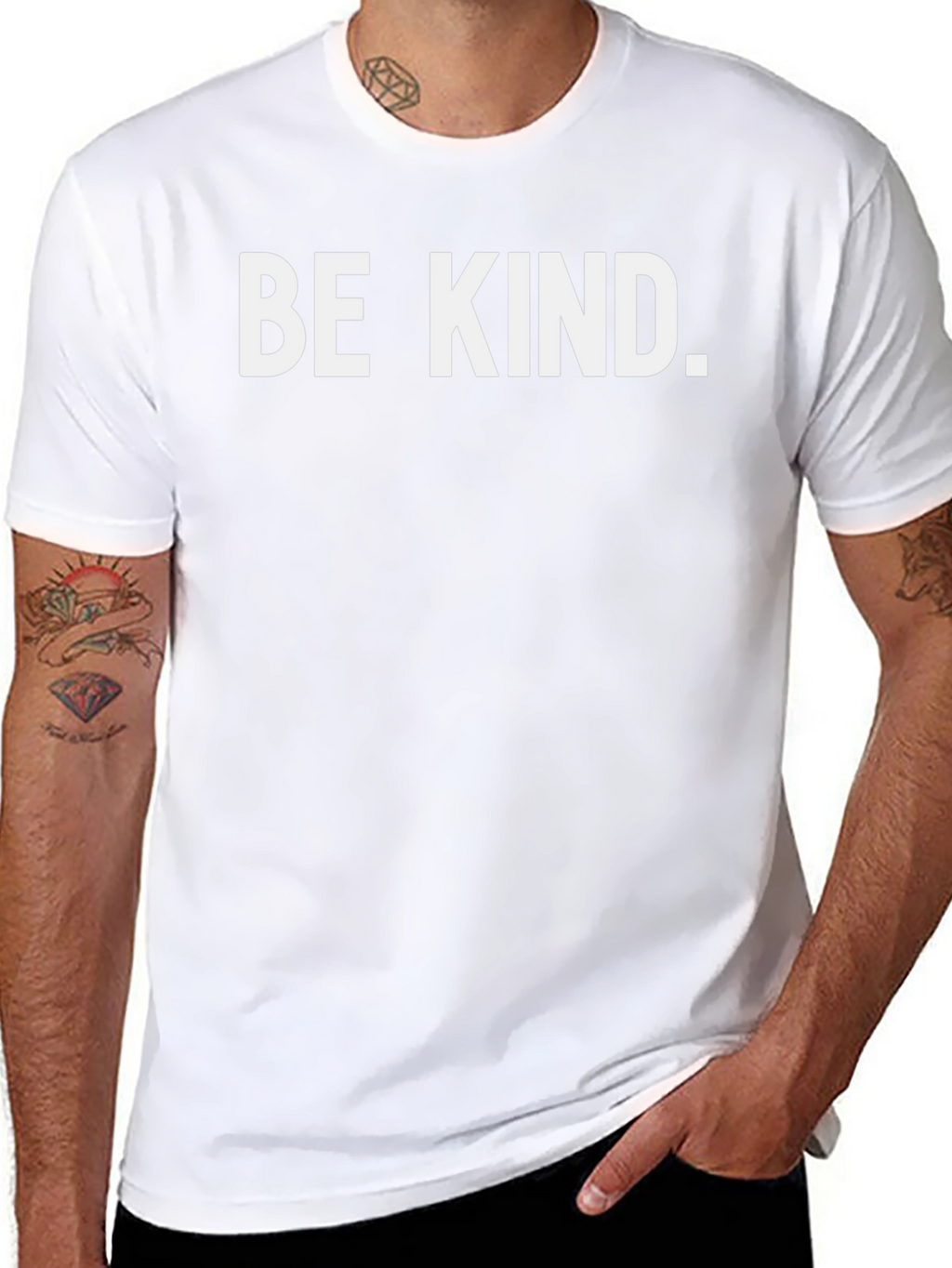Be Kind Graphic Tee - Mens Black T-Shirt