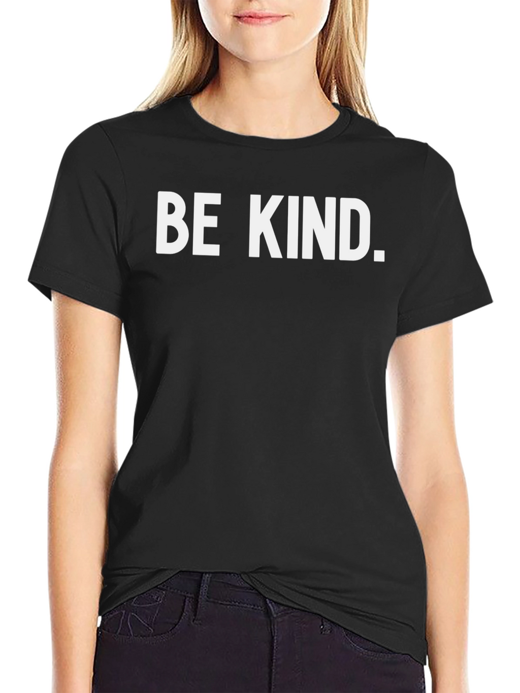 Be Kind Graphic Tee - Mens Black T-Shirt