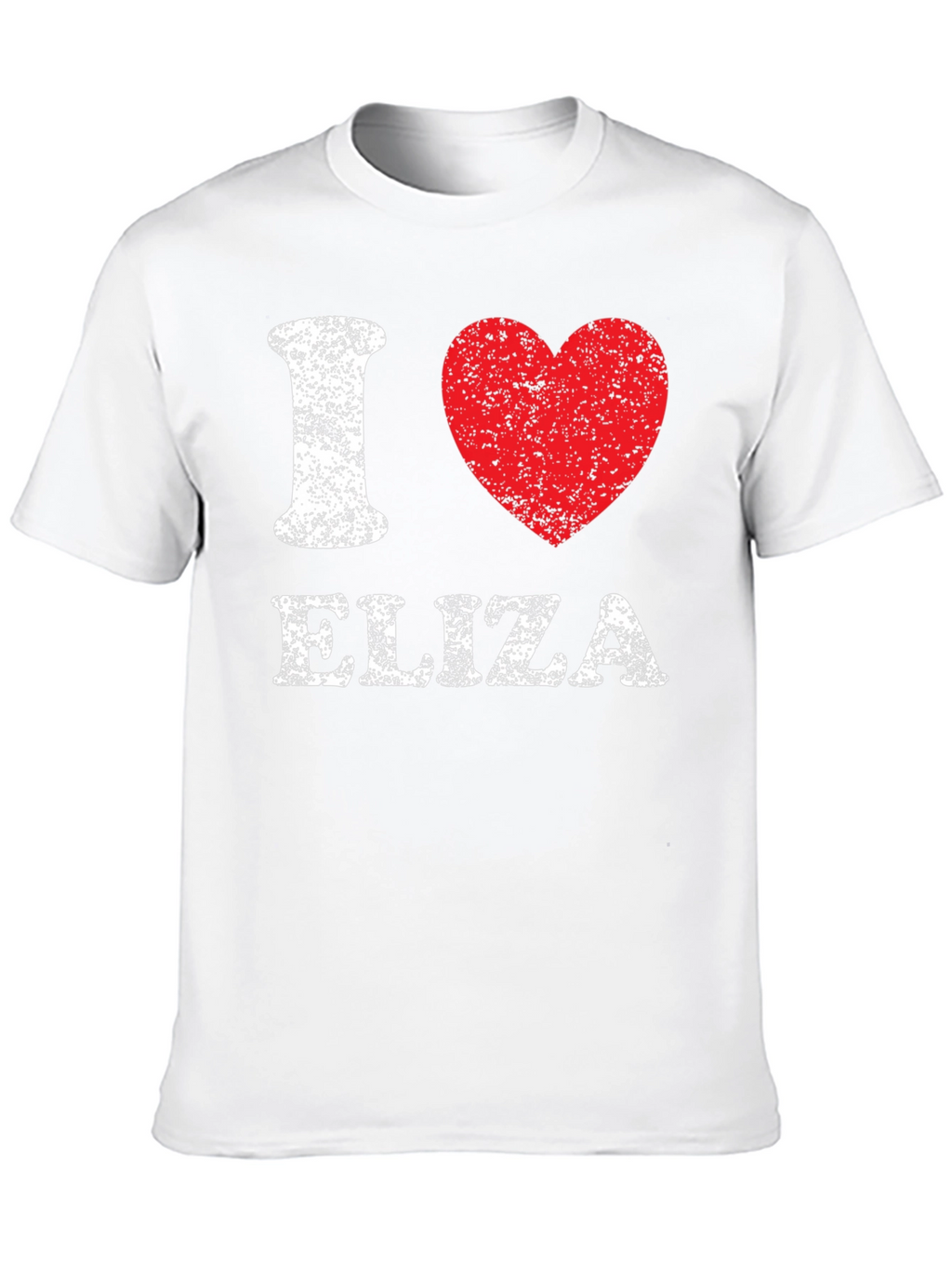 I Heart Eliza T-Shirt - Distressed Graphic Tee