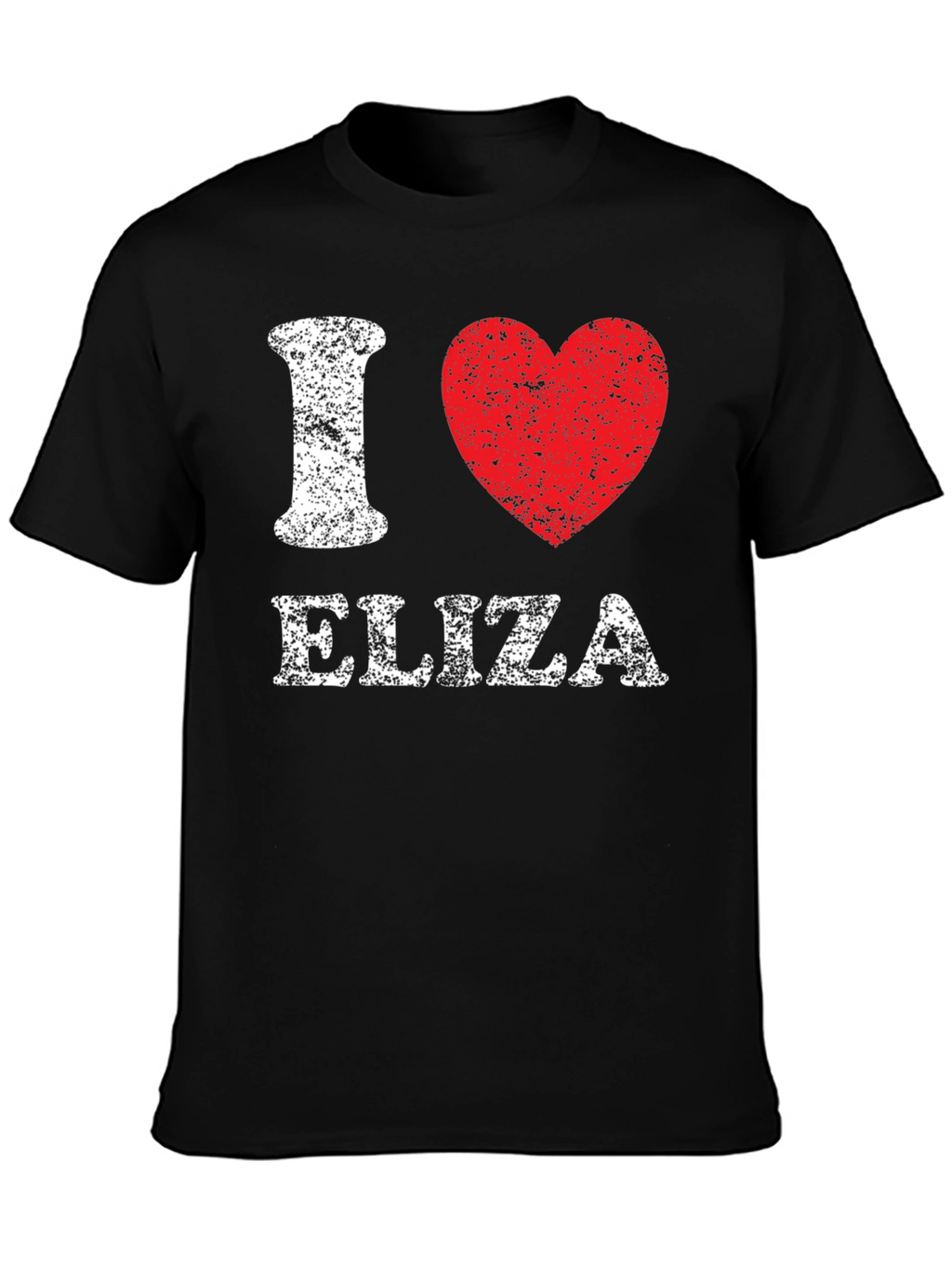 I Heart Eliza T-Shirt - Distressed Graphic Tee