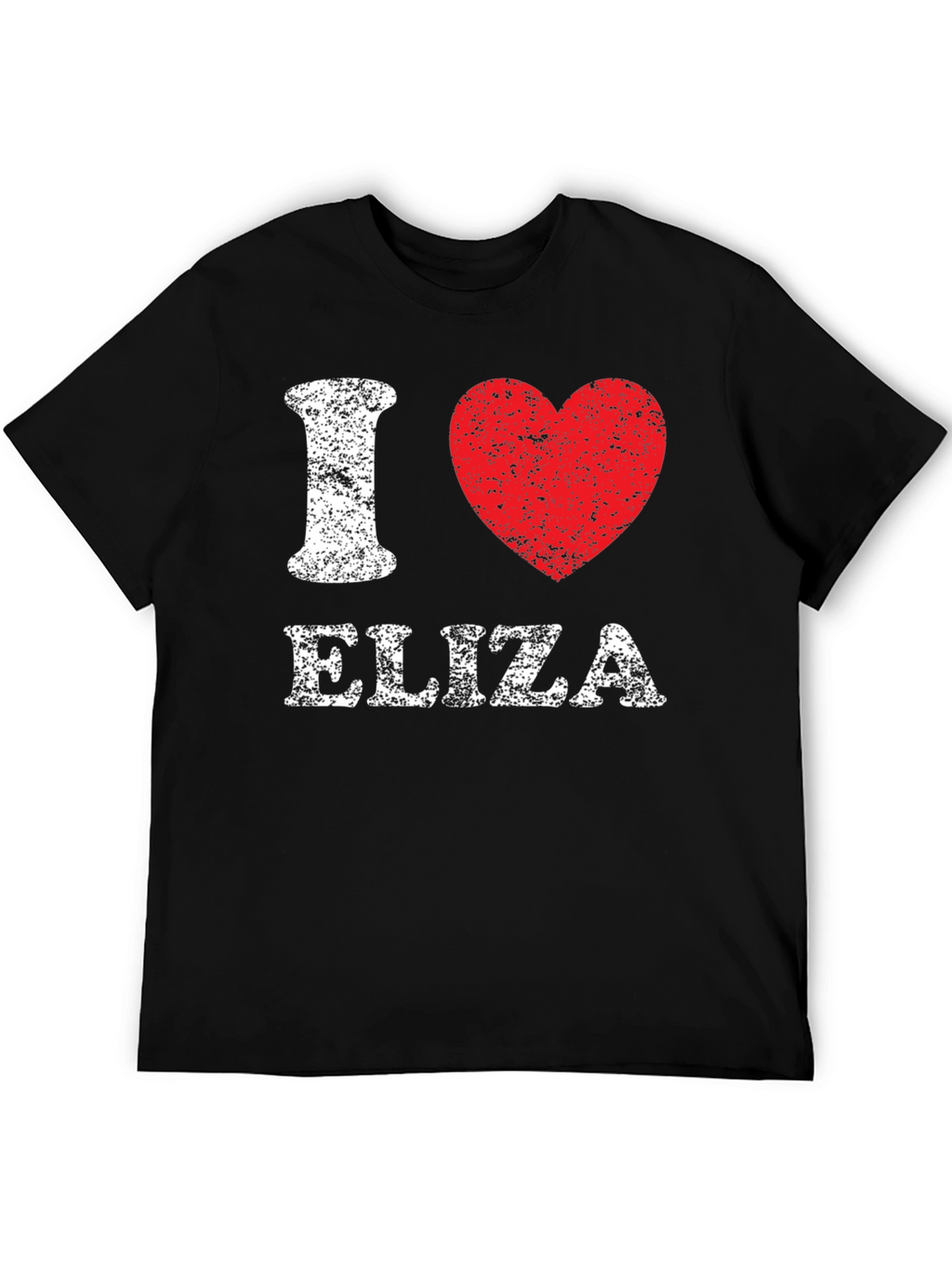 I Heart Eliza T-Shirt - Distressed Graphic Tee