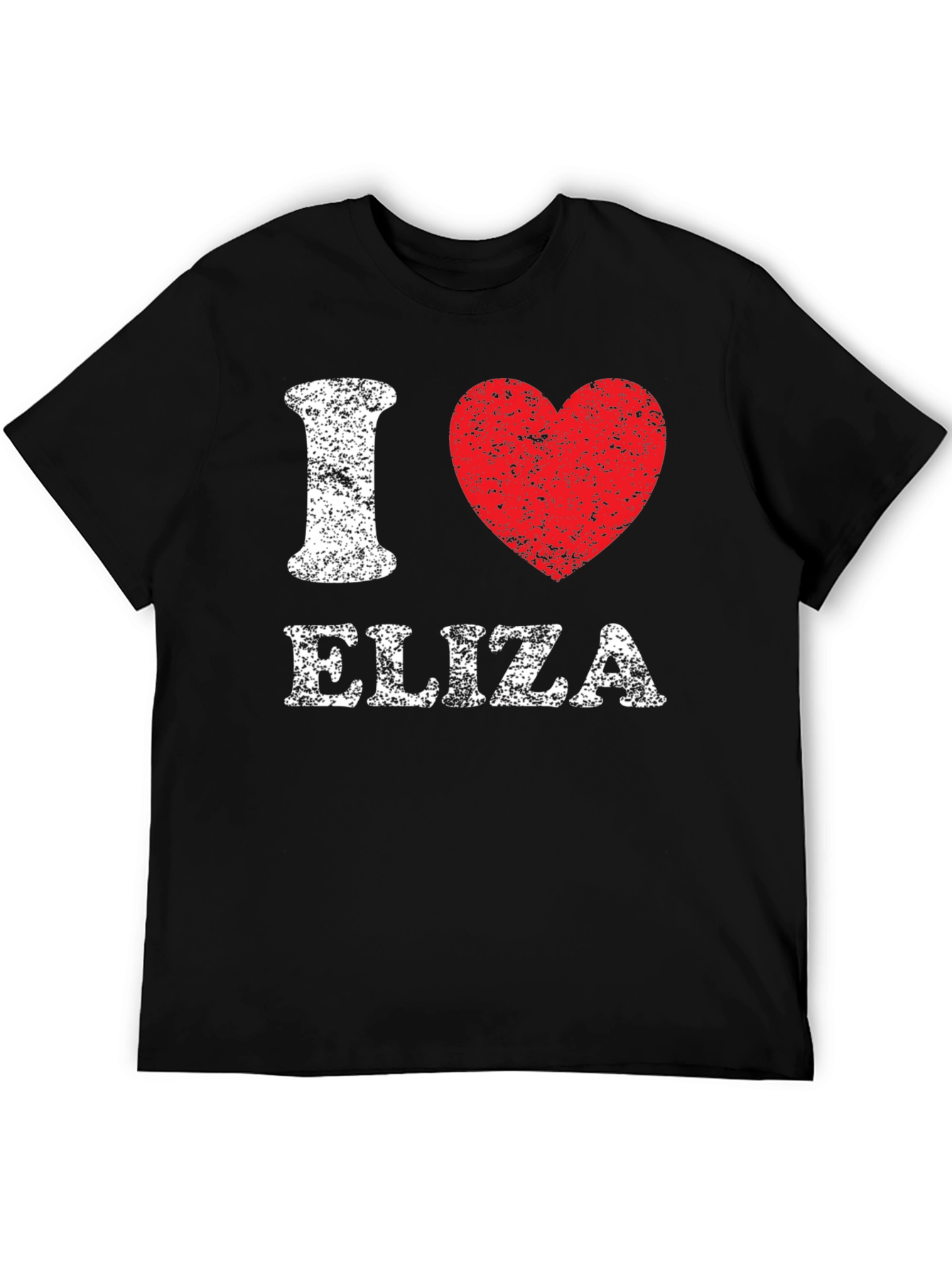 I Heart Eliza T-Shirt - Distressed Graphic Tee