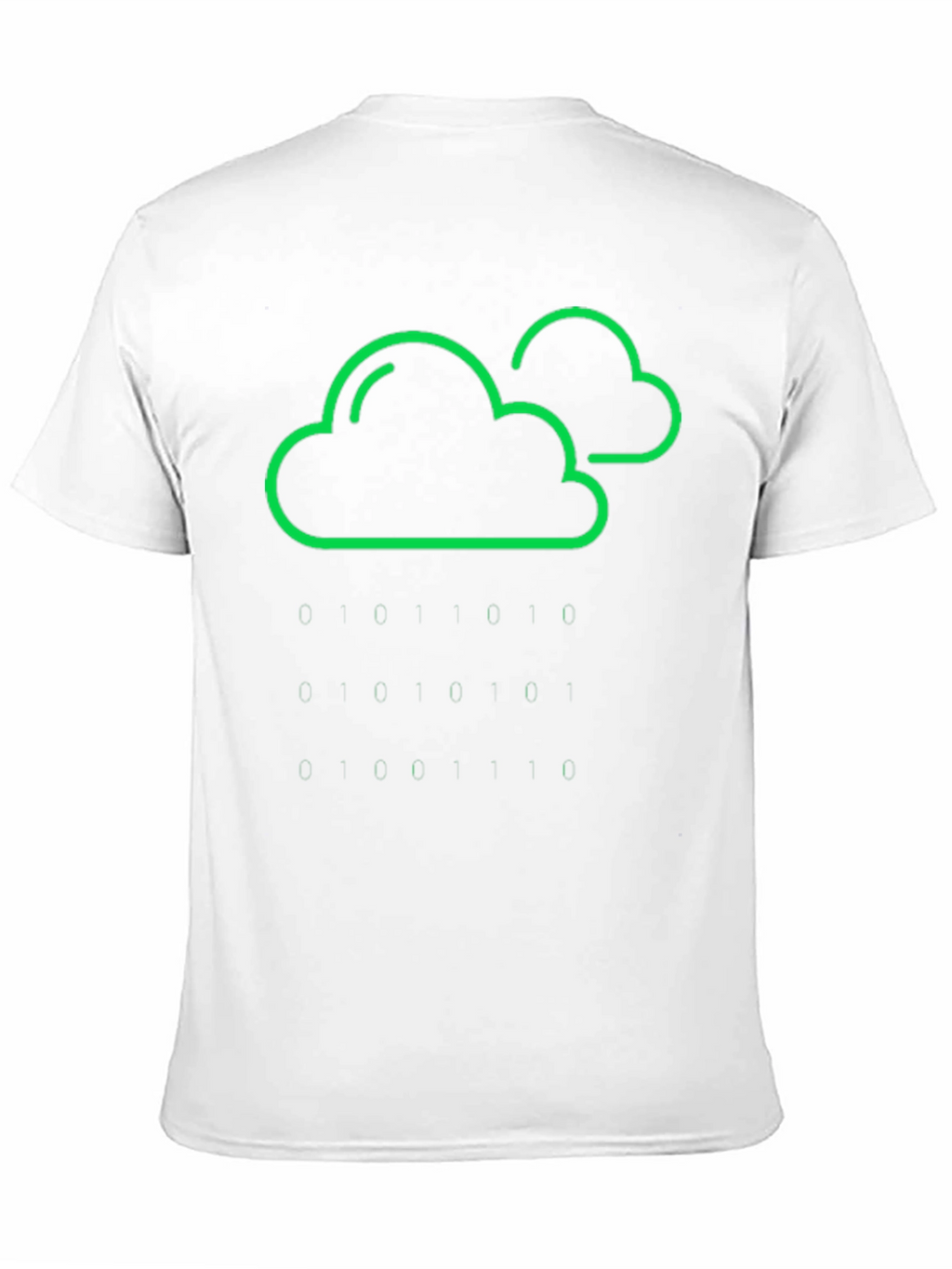 Cloud & Raindrop Graphic Tee - Black