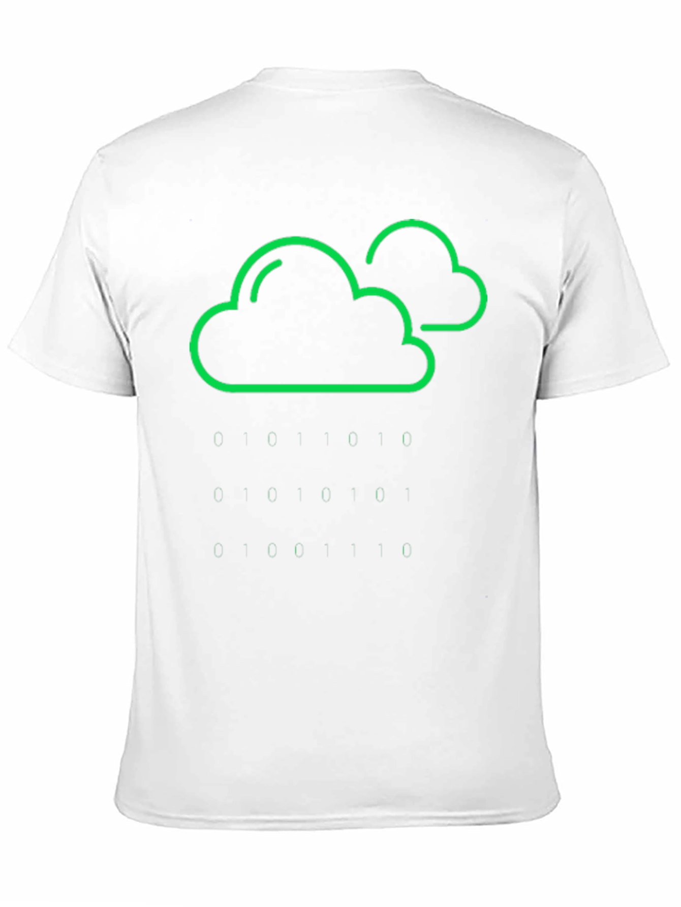 Cloud & Raindrop Graphic Tee - Black