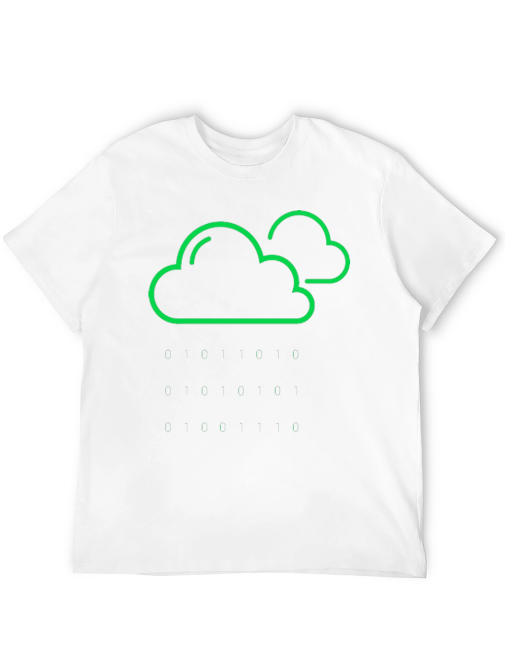 Cloud & Raindrop Graphic Tee - Black
