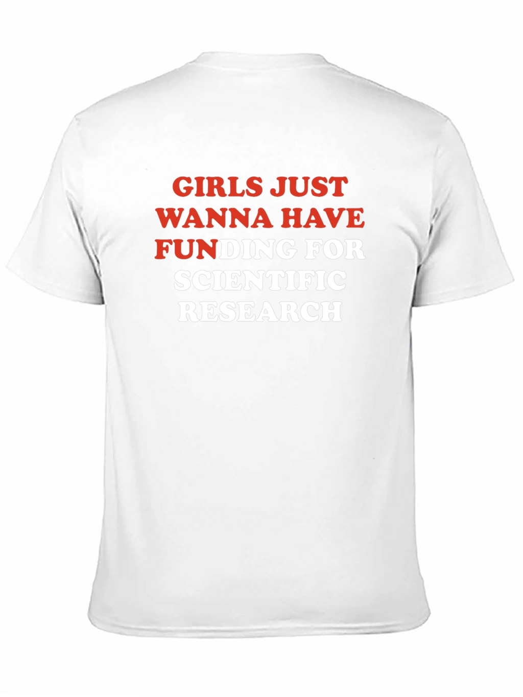 Girls Just Wanna Have Funding for Research T-Shirt