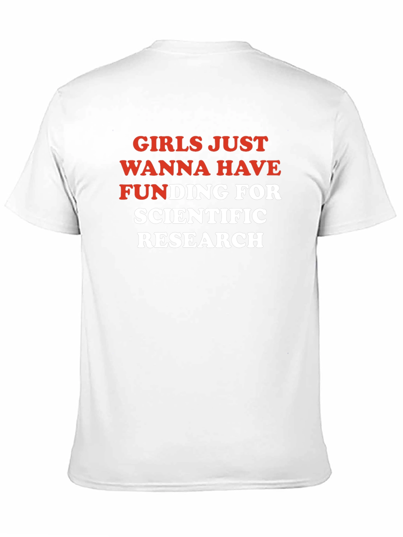 Girls Just Wanna Have Funding for Research T-Shirt