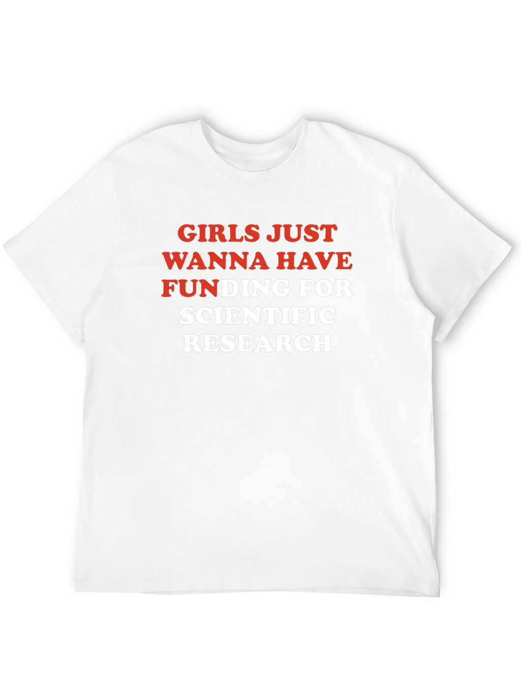 Girls Just Wanna Have Funding for Research T-Shirt