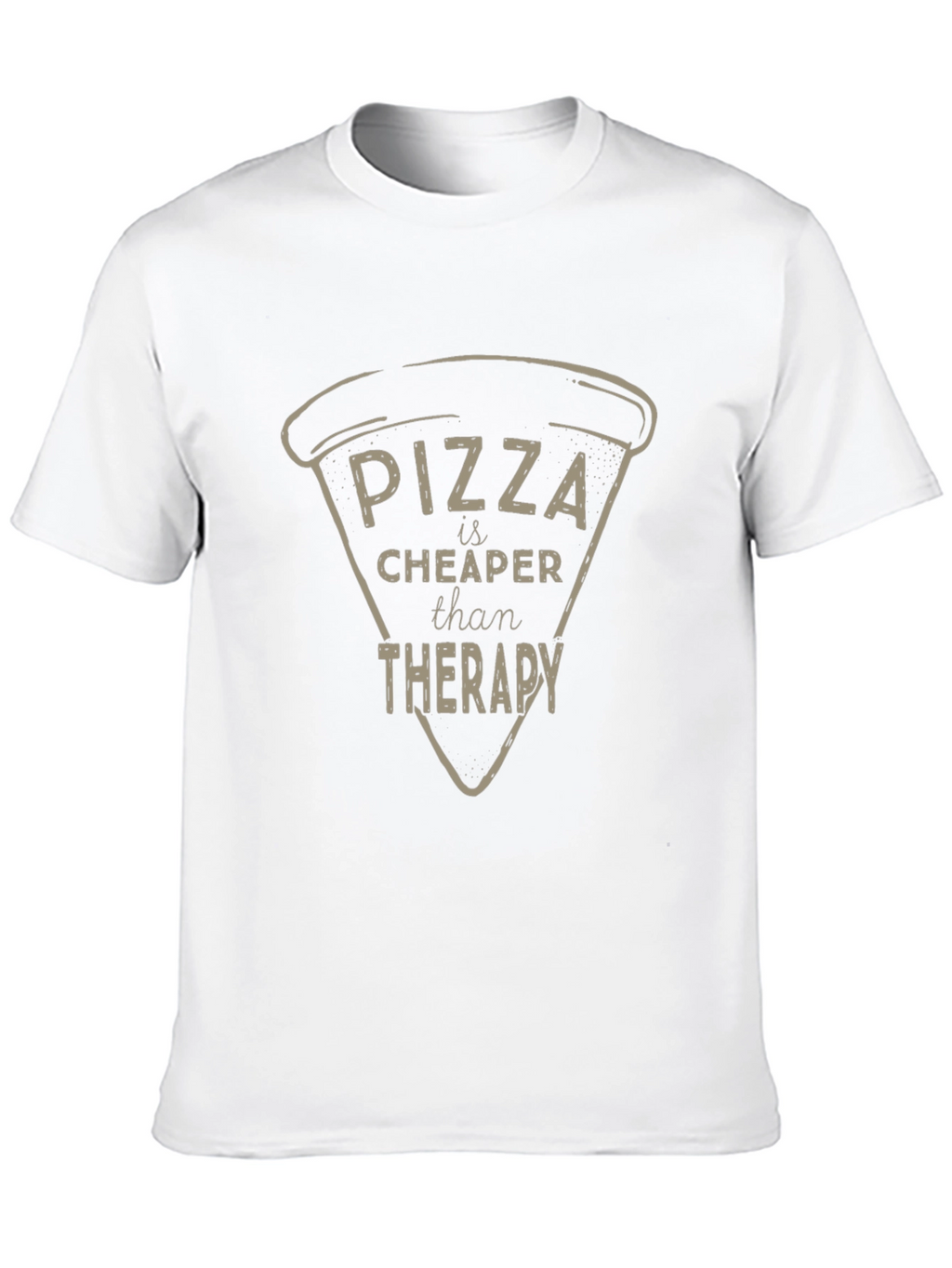Pizza Cheaper Than Therapy Graphic Tee