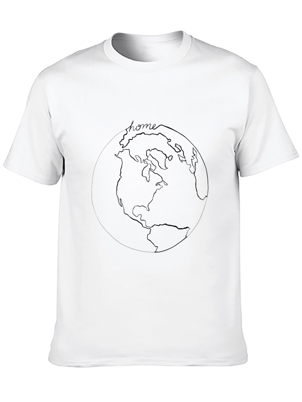 Home is Where You Are Black T-Shirt