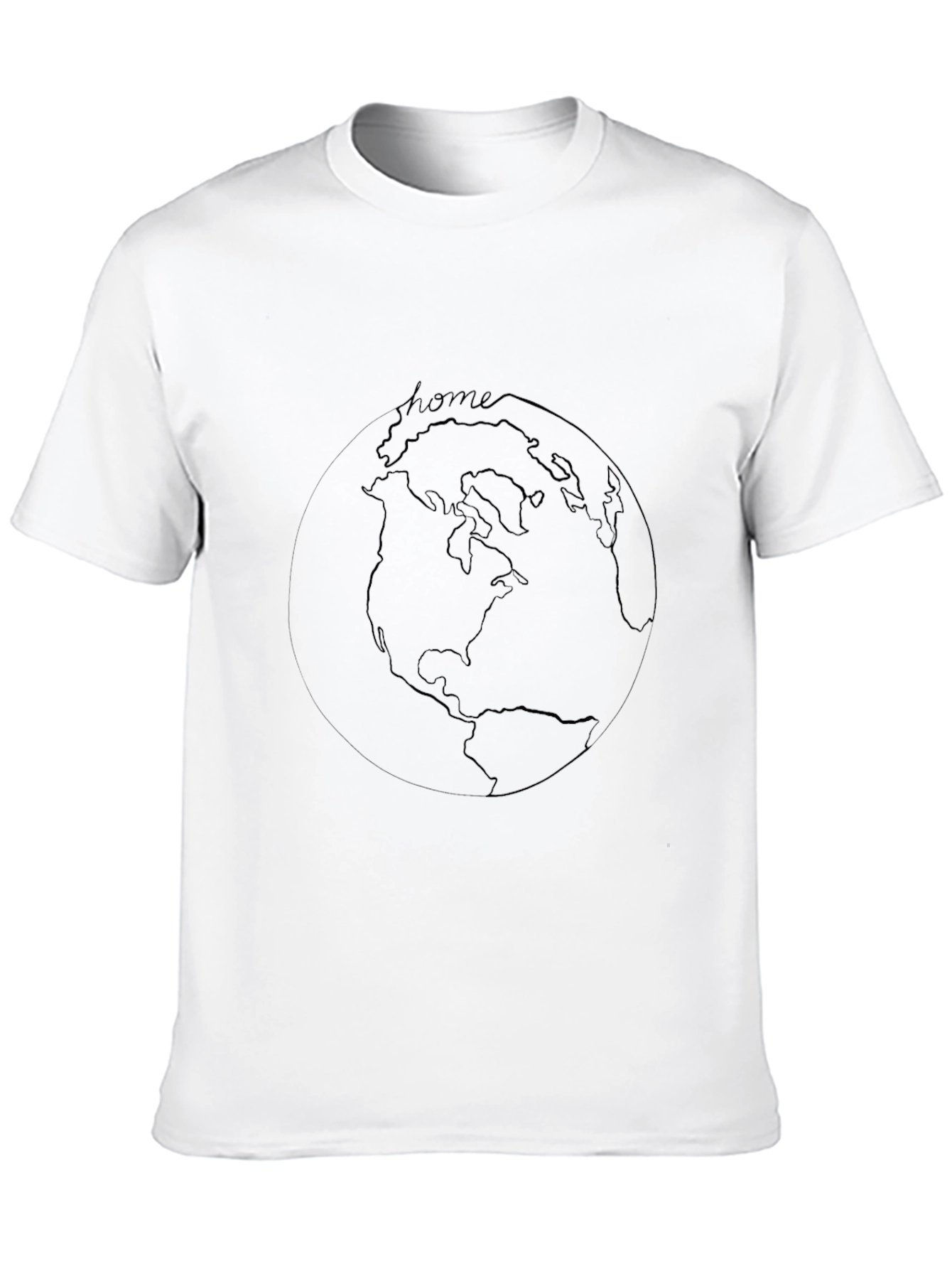 Home is Where You Are Black T-Shirt