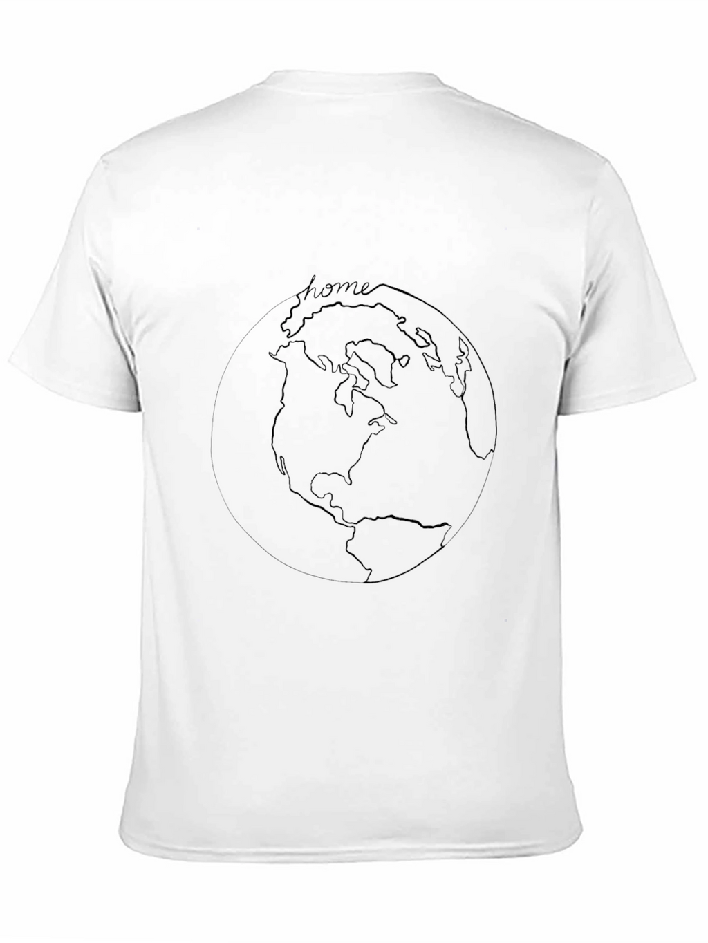 Home is Where You Are Black T-Shirt