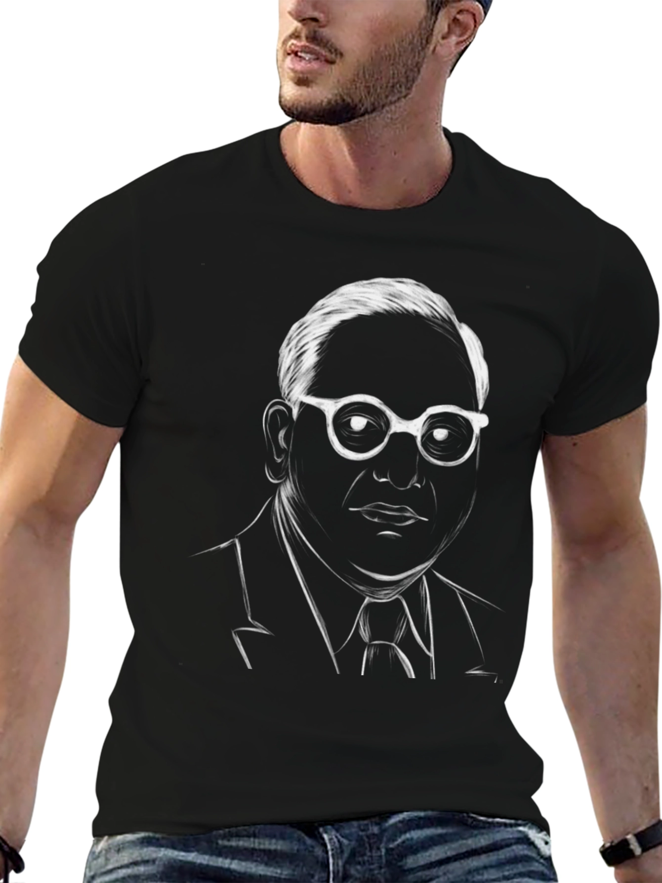 Ambedkar Graphic Tee - Stylish Comfort