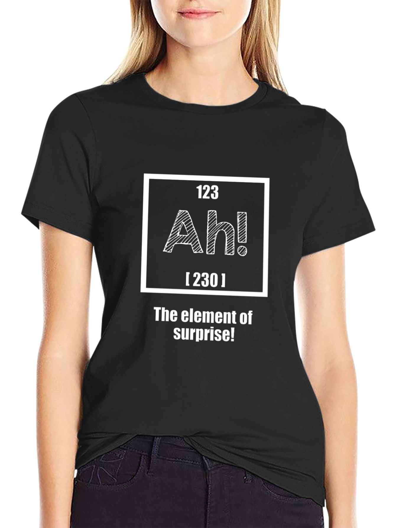 Element of Surprise Graphic Tee - Novelty T-Shirt