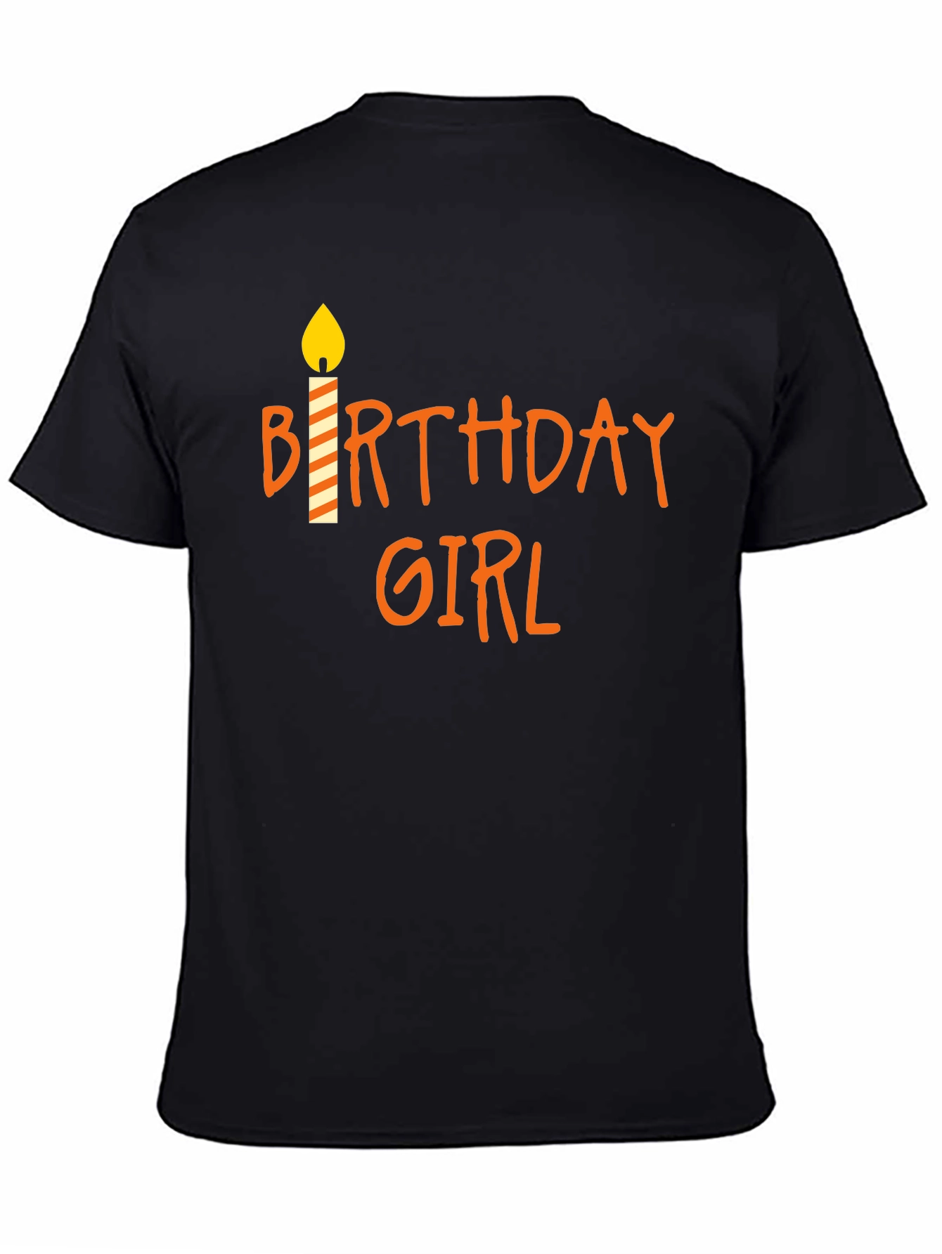 Birthday Girl T-Shirt - Candle Design