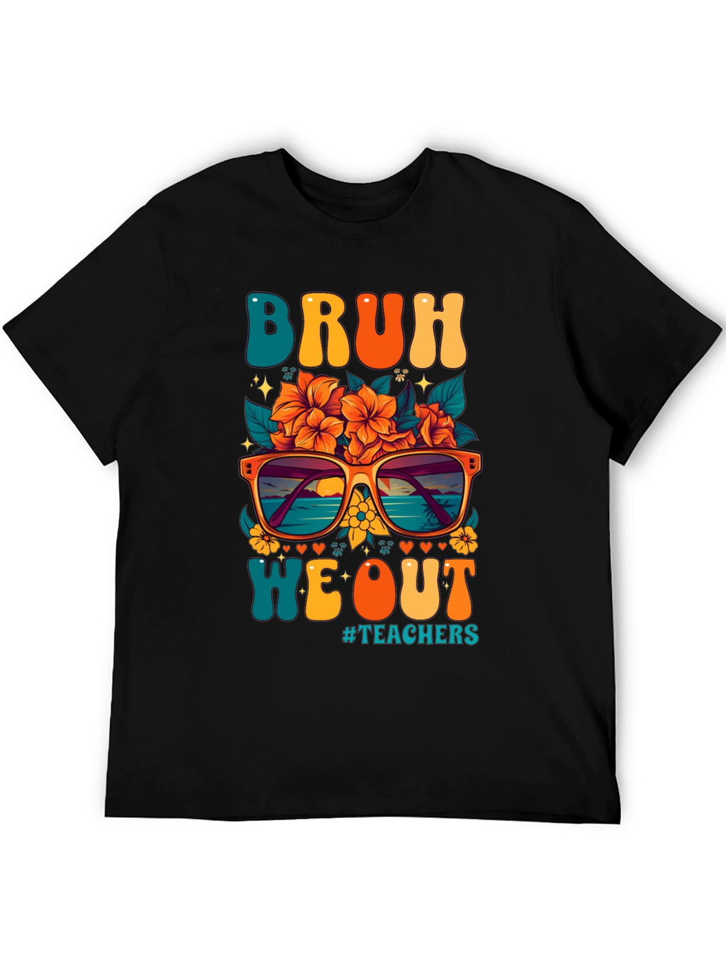 Bruh We Out Teacher Graphic Tee