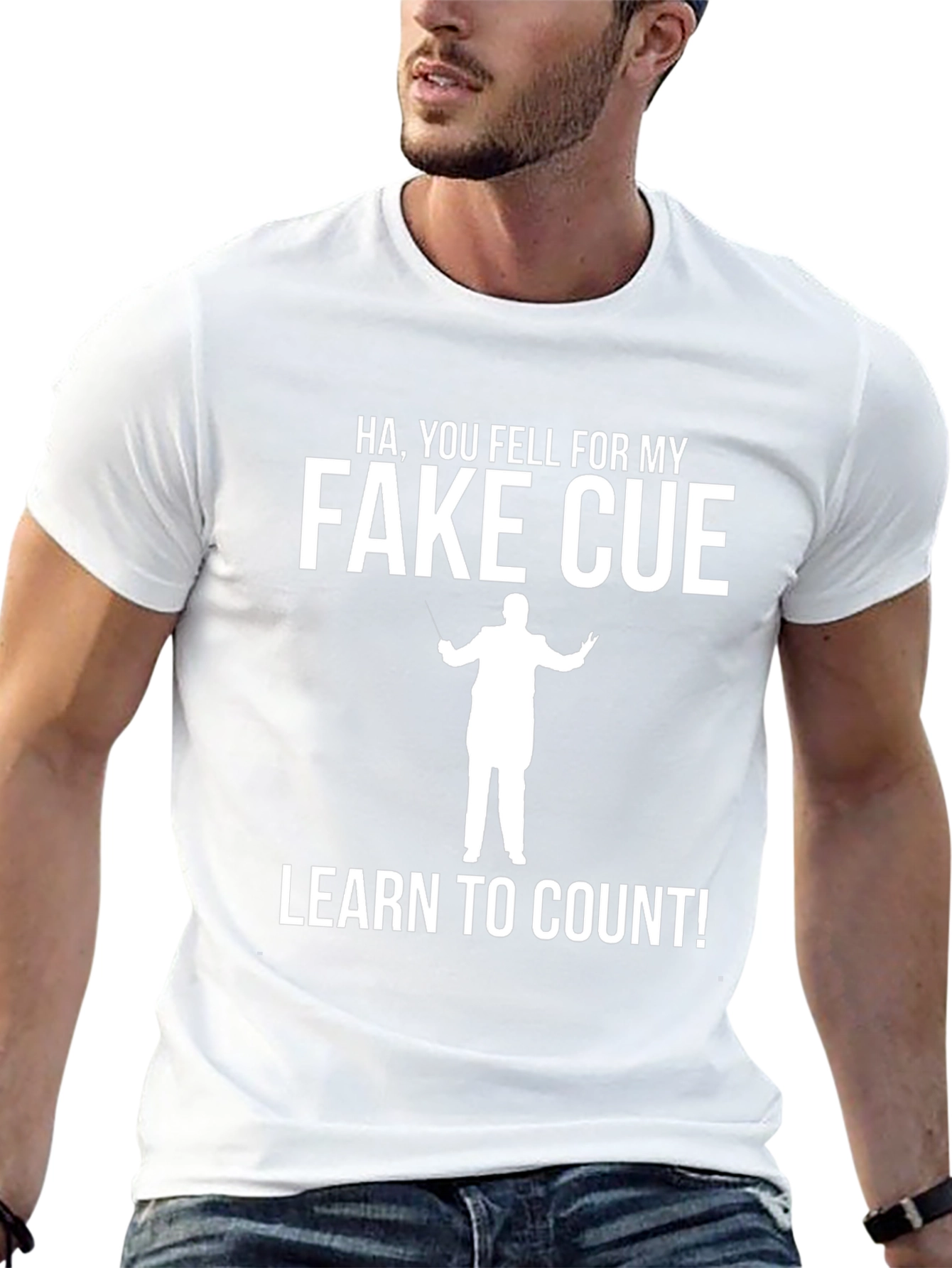 Fake Cue Conductor T-Shirt