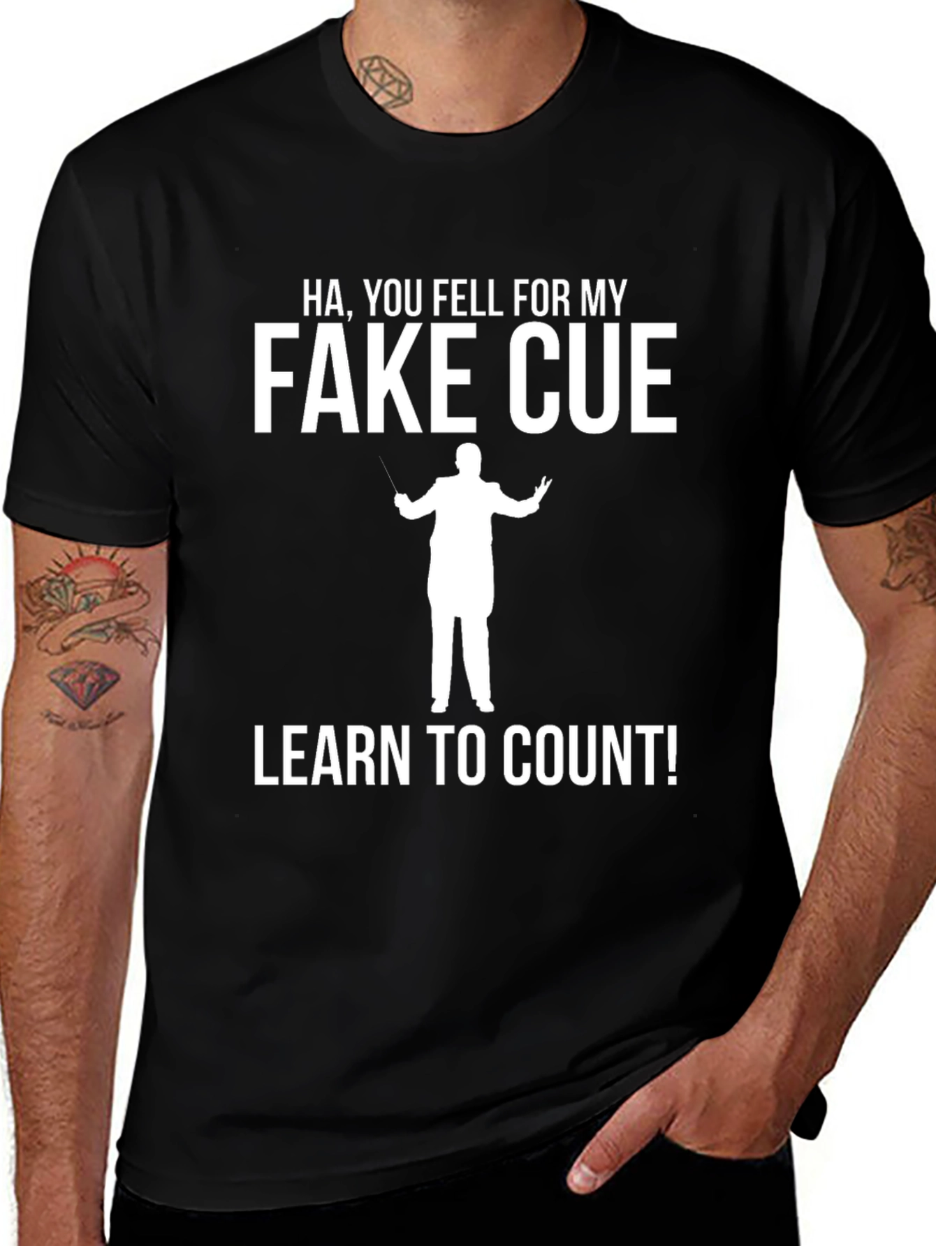Fake Cue Conductor T-Shirt