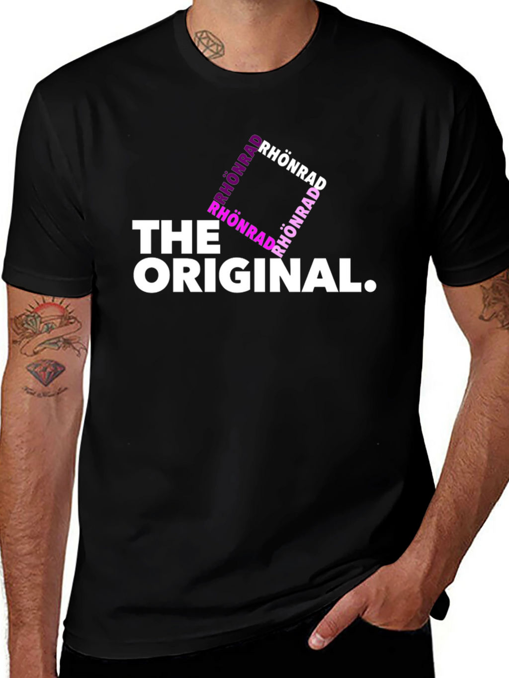 Rhonrad The Original Black T-Shirt